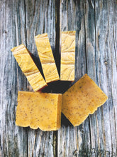 Load image into Gallery viewer, Lemongrass Scrub Bar Handmade All Natural Soap bar - Mad About Nature