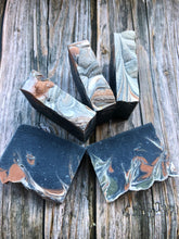 Load image into Gallery viewer, Charcoal with Lime, Ginger & Patchouli natural soap bar - Mad About Nature
