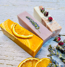 Load image into Gallery viewer, Beautiful Natural Handmade 3 Soap Gift Box
