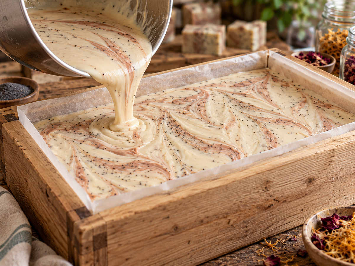 Traditional soapmaking