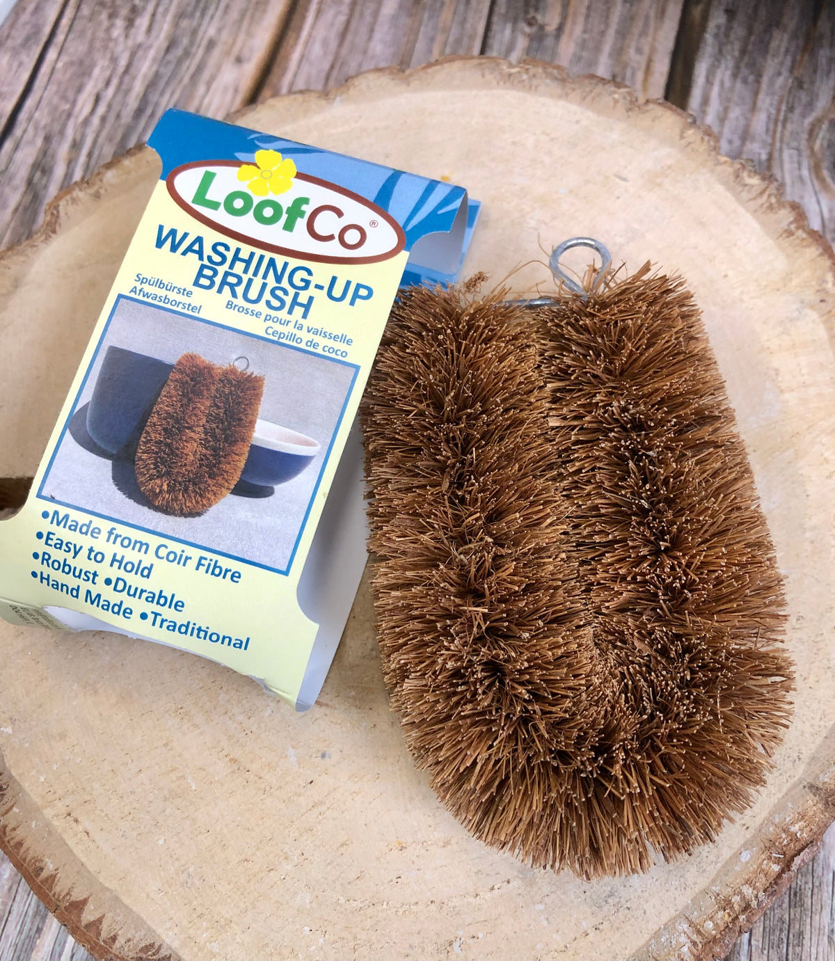 Handmade Coir Firbre Washing Up Brush