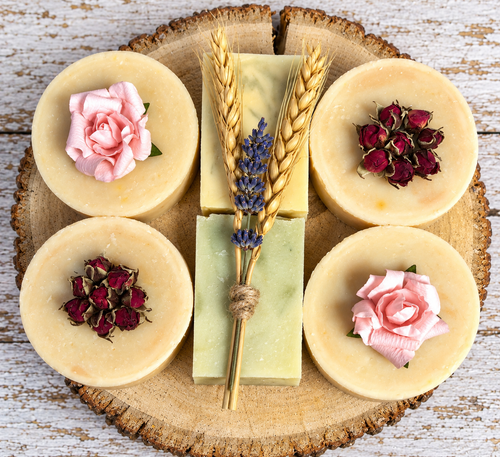 Beautiful Selection of Hand Decorated Soaps