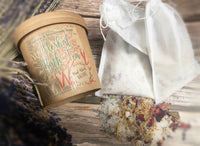 Herbal Bath Tea Bags with Sea Salt and Essential Oil (3 in pack)