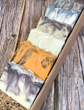 Load image into Gallery viewer, FREE LITTLE WISH GIFT CARD! NEW....Handmade Luxury Soap Selection Gift Box. All natural, vegan &amp; vegetarian friendly.
