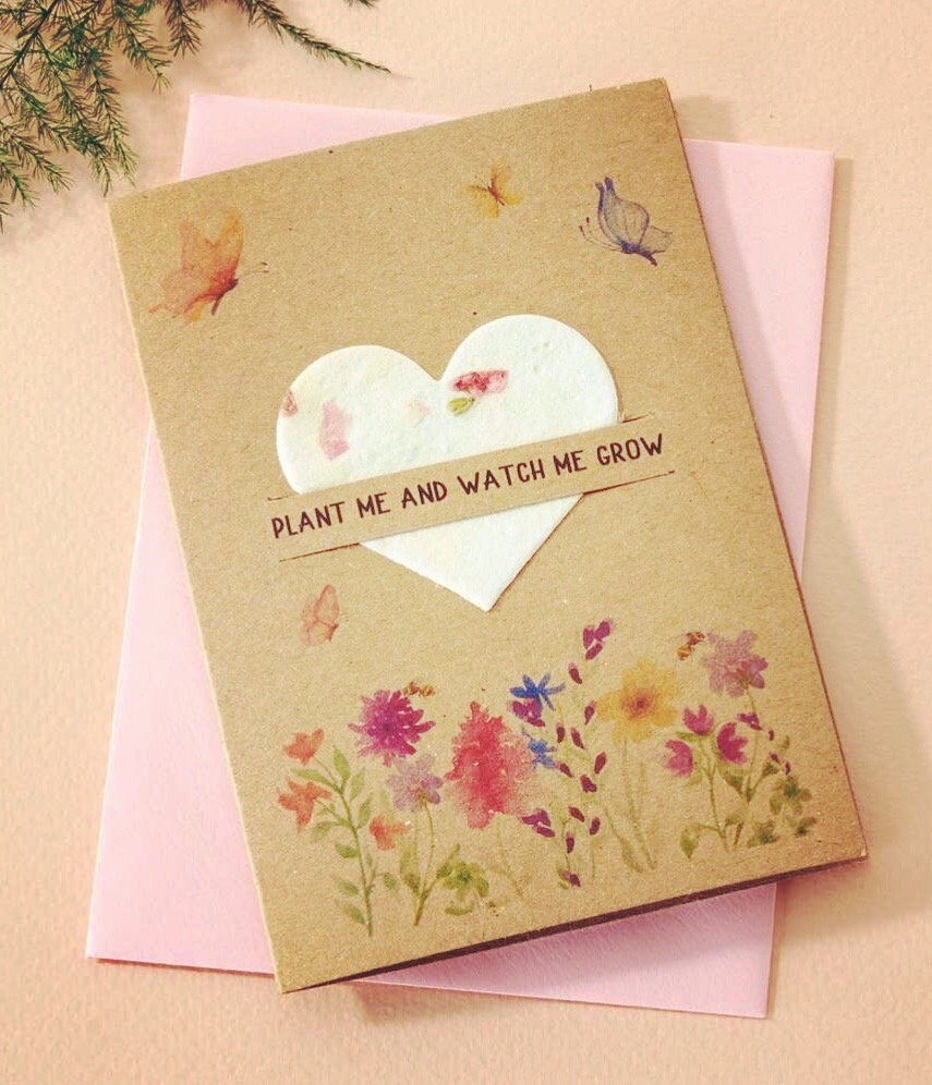 Wildflower Plantable Gift Card