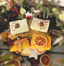 Handmade Luxury Christmas Four Soap Selection Gift Box. All natural, vegan & vegetarian friendly. - Mad About Nature
