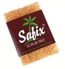 ecoLiving Safix Coconut Fibre Scrub Jumbo Pad in large size, eco-friendly exfoliating scrub pad with natural coconut fibers