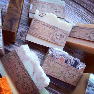 Honey with Bergamot & Cedarwood - Handmade Cold Processed Soap - Mad About Nature