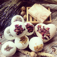 Botanical Bath Bombs - various sized packets.
