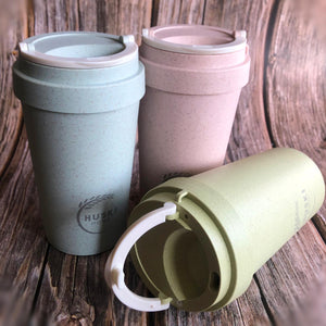 Rice Husk Travel Coffee Cup (400ml) - Mad About Nature