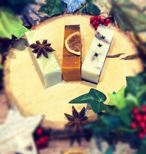 Christmas Handmade 3 Soap Gift Box - Mad About Nature