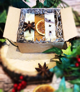 Christmas Handmade 3 Soap Gift Box - Mad About Nature