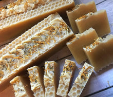 Load image into Gallery viewer, Honey with Bergamot &amp; Cedarwood - Handmade Cold Processed Soap - Mad About Nature

