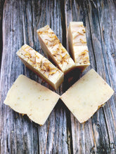 Load image into Gallery viewer, Lavender, Lemongrass &amp; Calendula Handmade All Natural Soap bar - Mad About Nature
