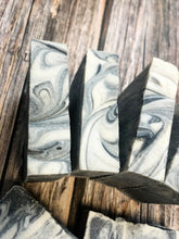Load image into Gallery viewer, Himalayan Salt Soap Bar - Peppermint &amp; Activated Charcoal - Mad About Nature
