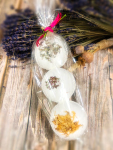 Botanical Bath Bombs - various sized packets. - Mad About Nature