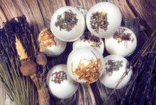 Load image into Gallery viewer, Botanical Bath Bombs - various sized packets. - Mad About Nature
