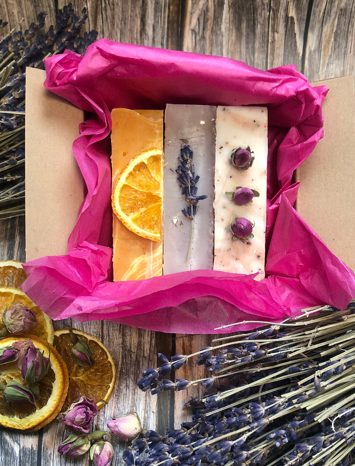 Handmade 3 Soap Gift Box - Mad About Nature